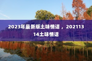 2023�����°���ζ�黰 ��20211314��ζ�黰