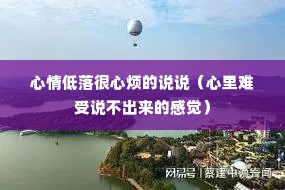 ���������ķ���˵˵����������˵�������ĸо���