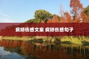 病娇伤感文案 病娇伤感句子 病娇伤感文案 病娇伤感句子