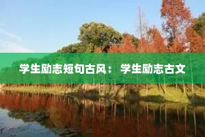 ѧ����־�̾�ŷ磺 ѧ����־����