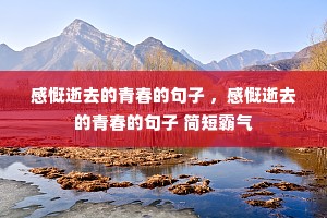 感慨逝去的青春的句子 ,感慨逝去的青春的句子 简短霸气 感慨逝去的青春的句子 ,感慨逝去的青春的句子 简短霸气